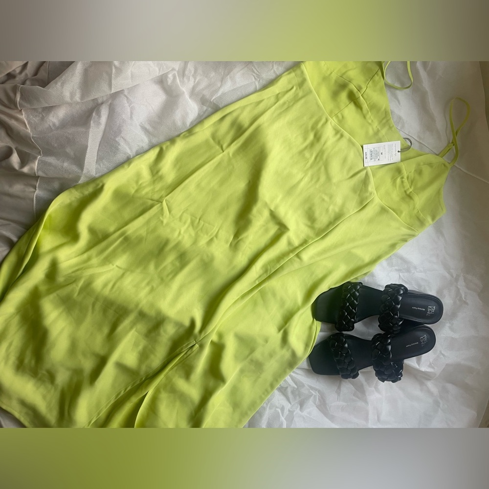 NWT A New Day green midi dress